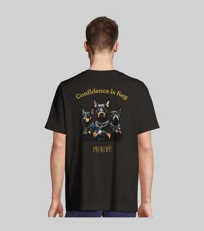 🏛️ Confidence is Key T-Shirt - BLACK