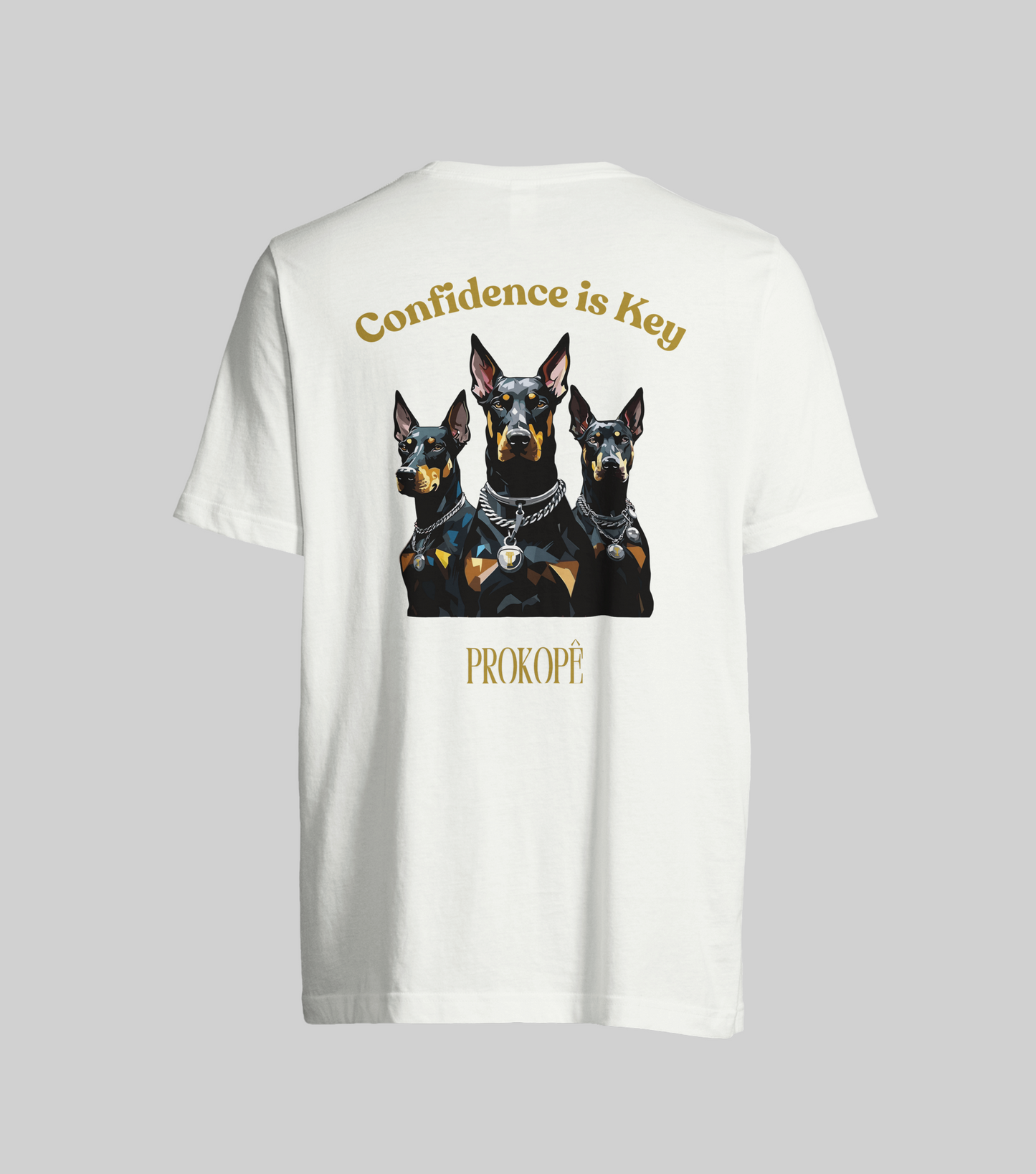 🏛️ Confidence is Key T-Shirt - WHITE